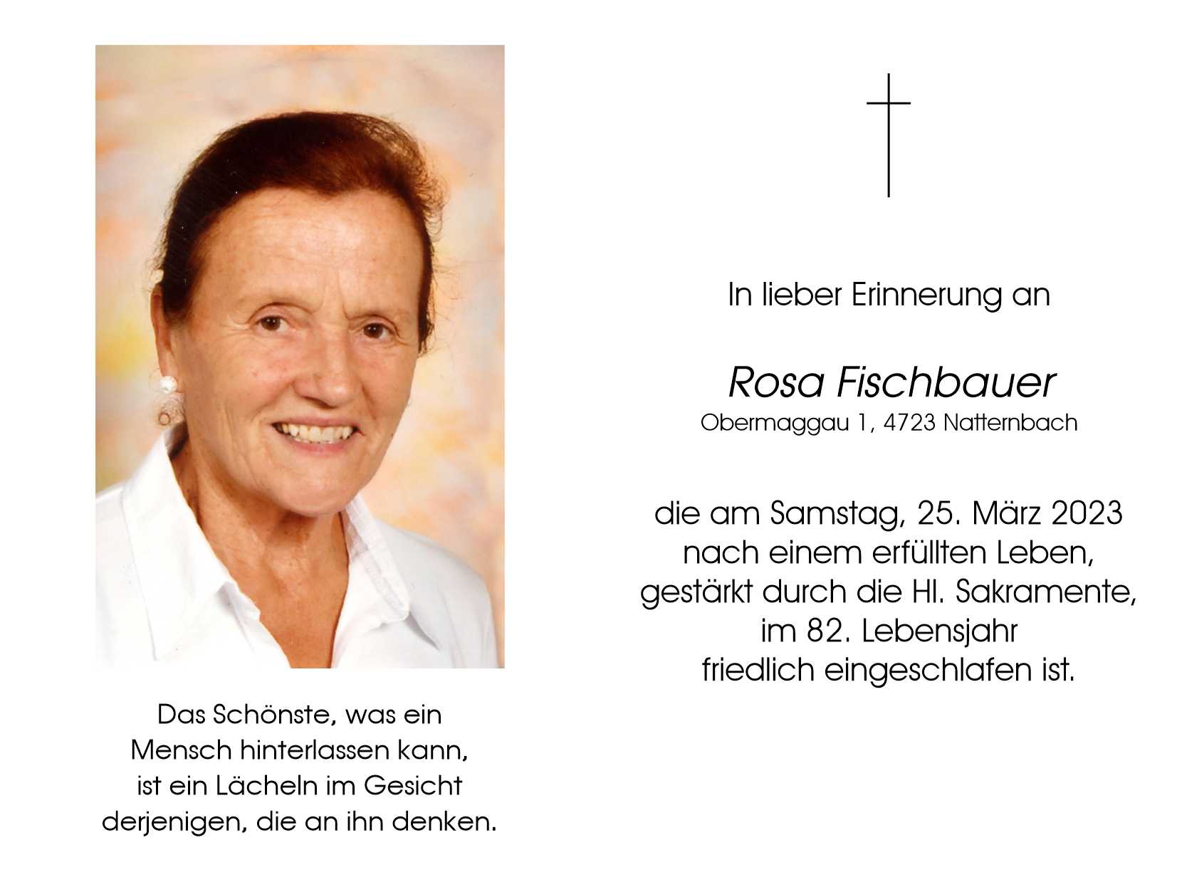 Rosa  Fischbauer
