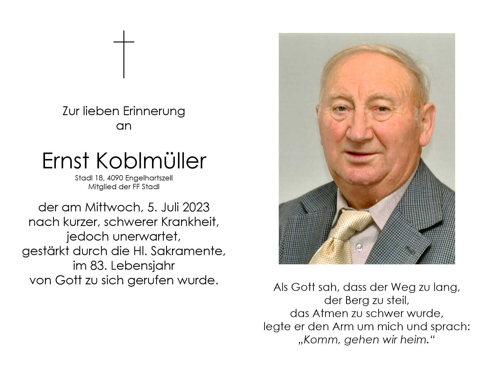 Ernst  Koblmüller