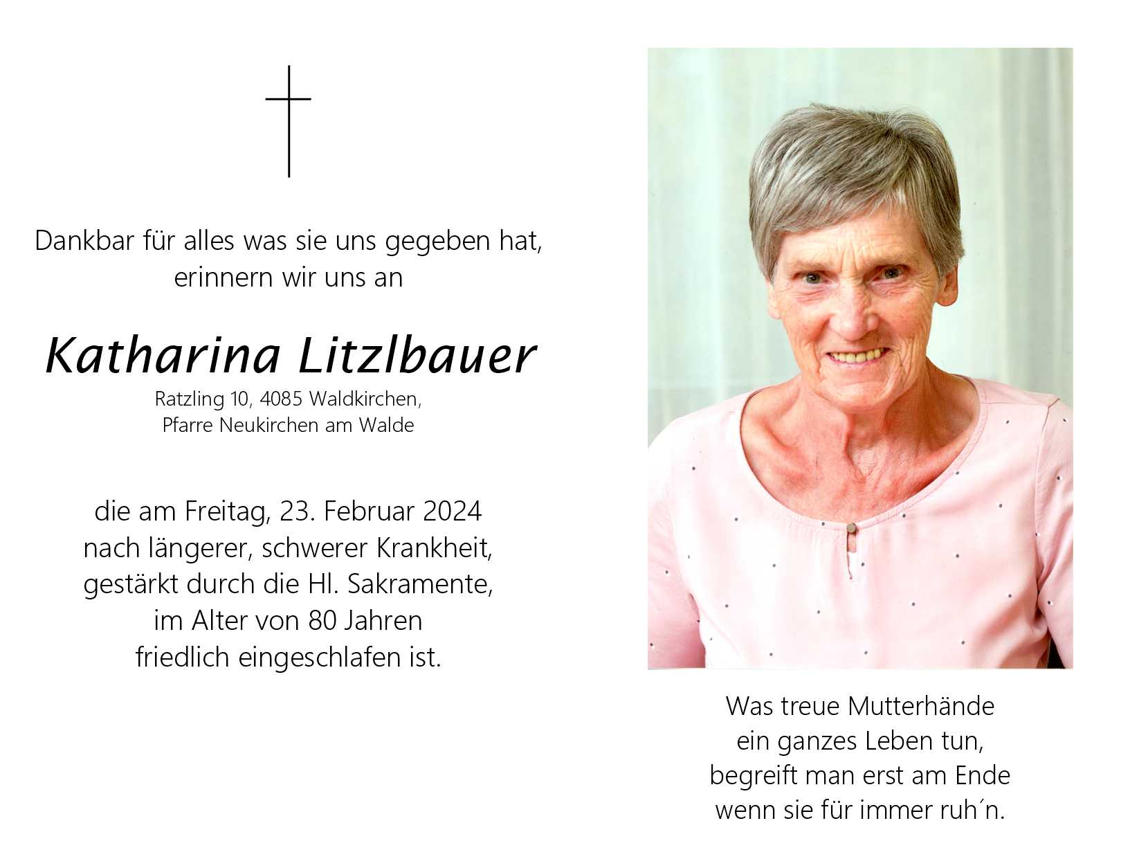 Katharina  Litzlbauer