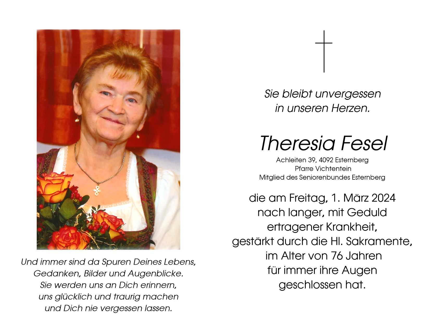 Theresia  Fesel