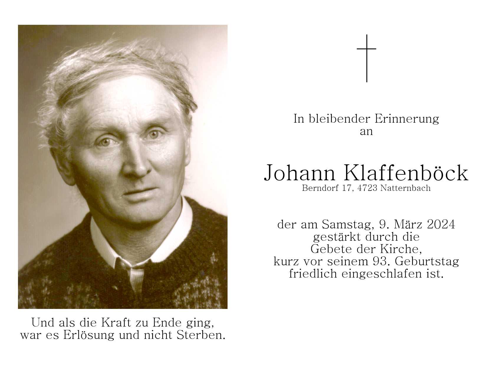 Johann  Klaffenböck