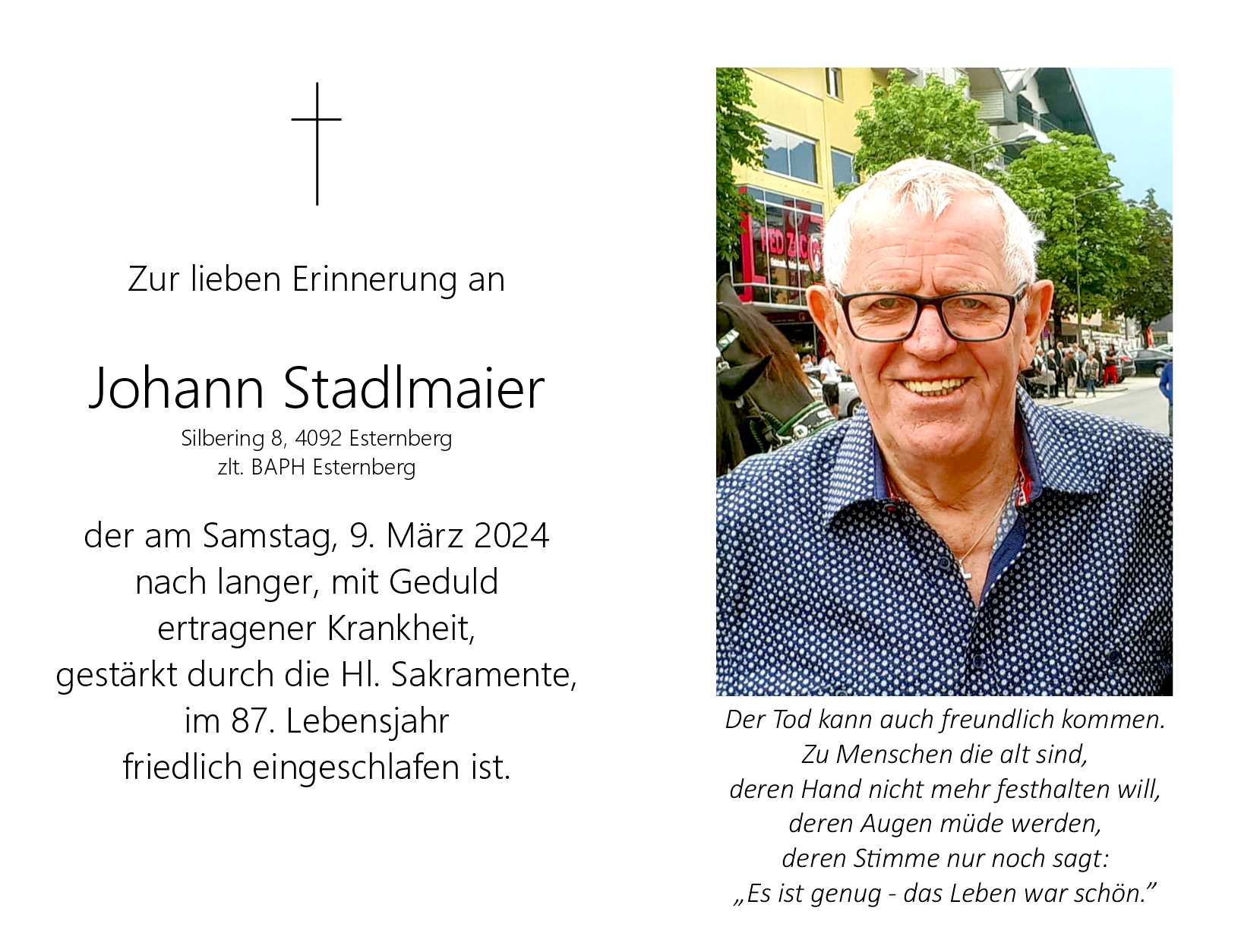 Johann  Stadlmaier