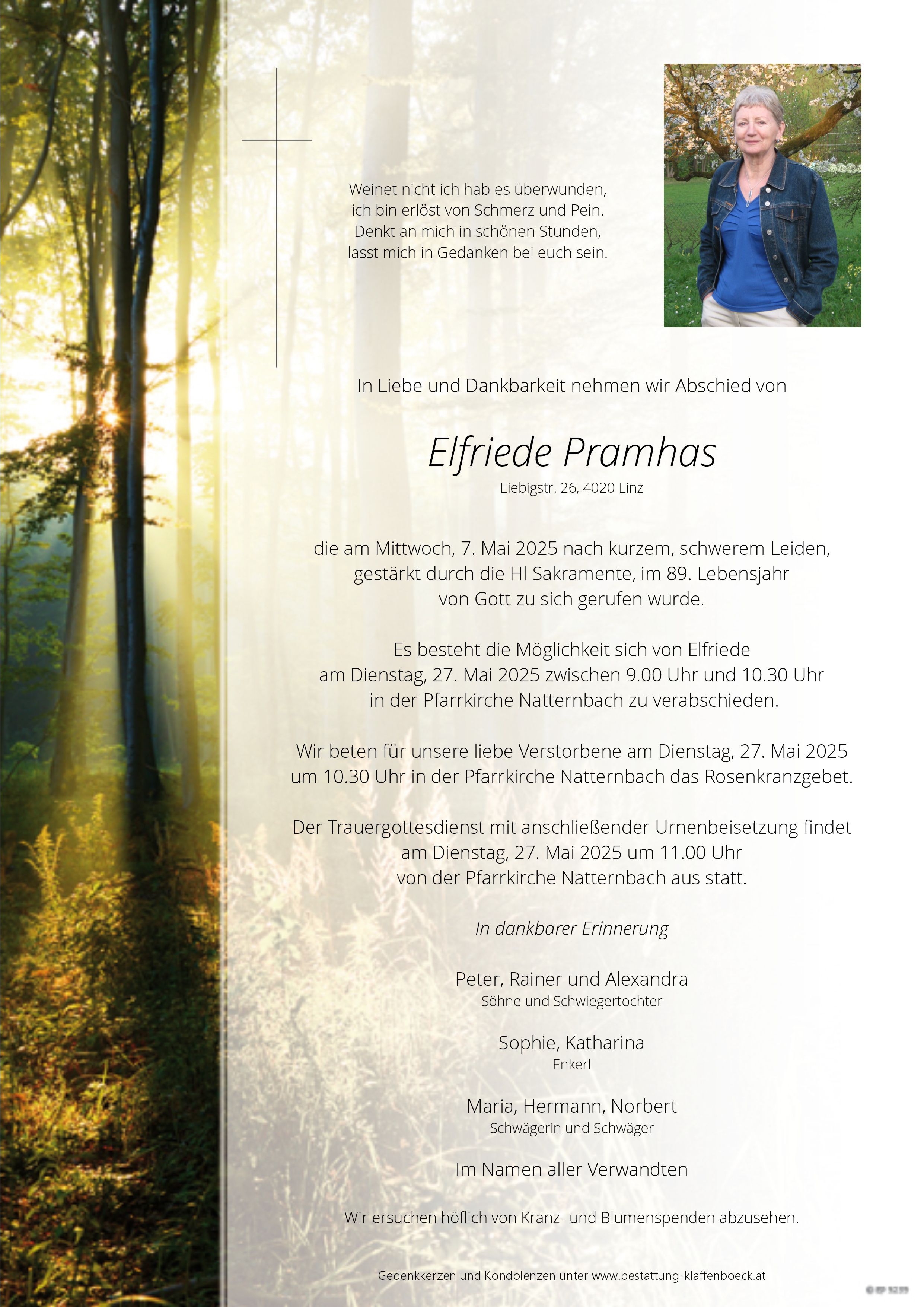Elfriede  Pramhas