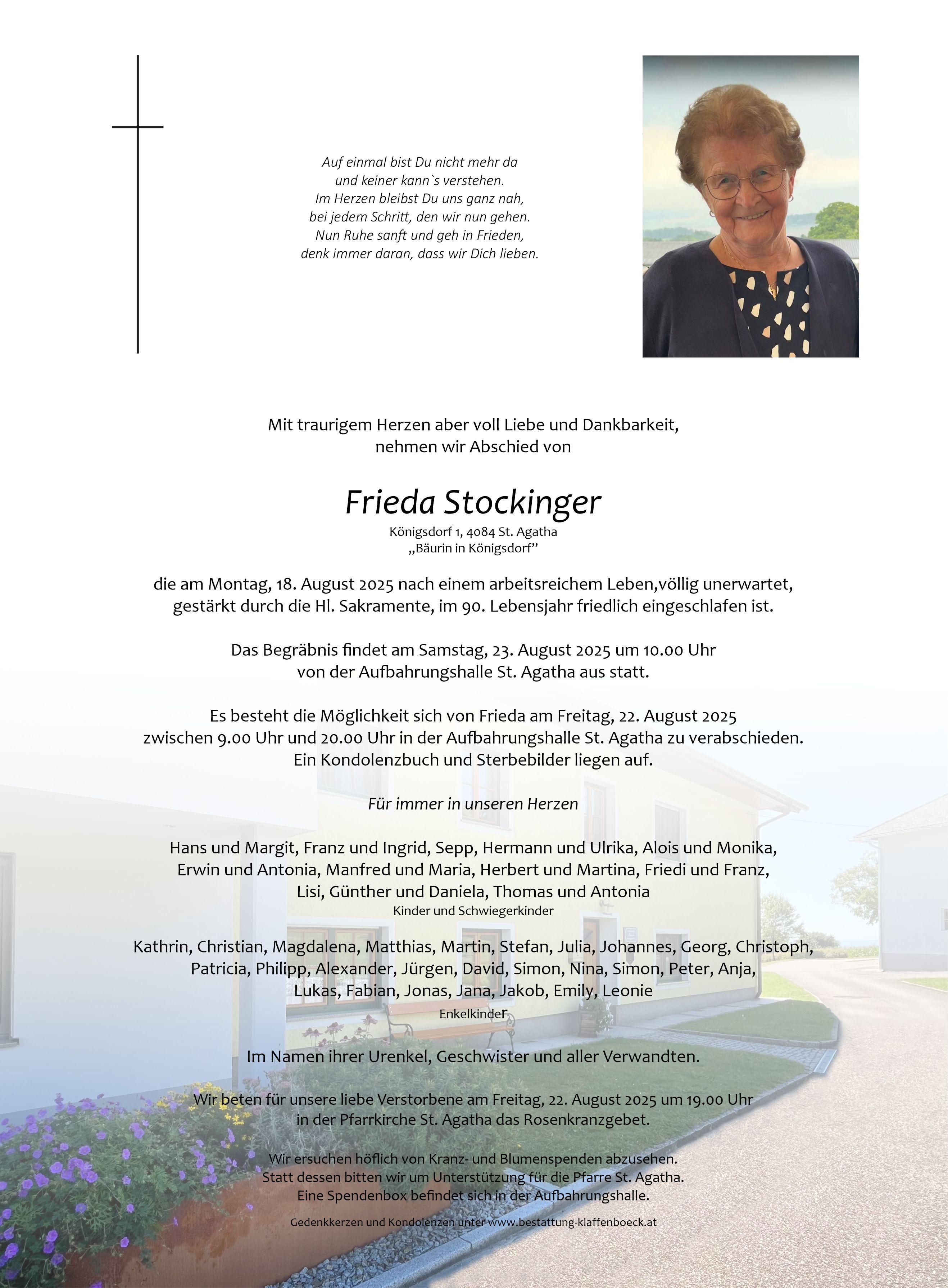 Frieda  Stockinger