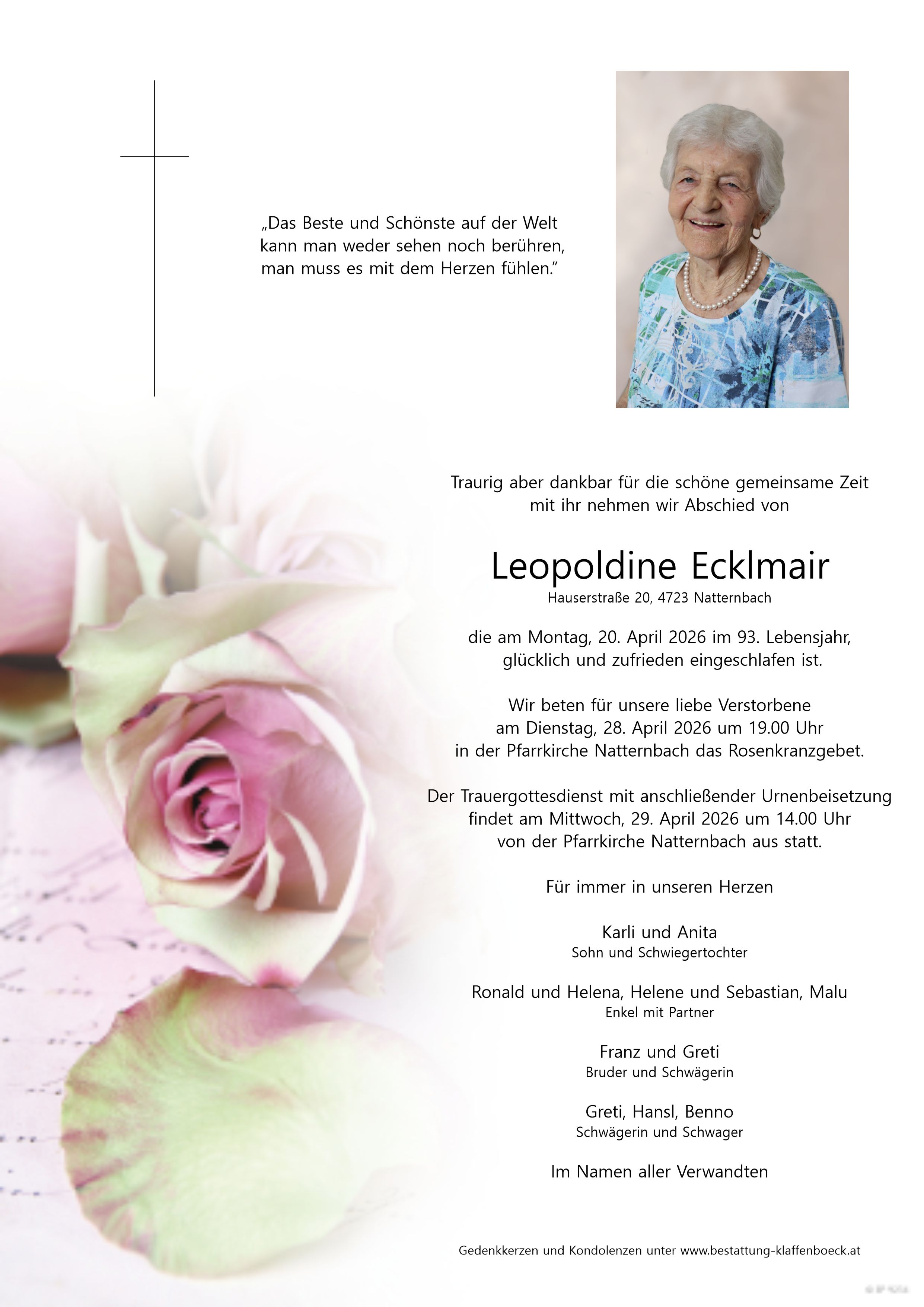 Leopoldine  Ecklmair