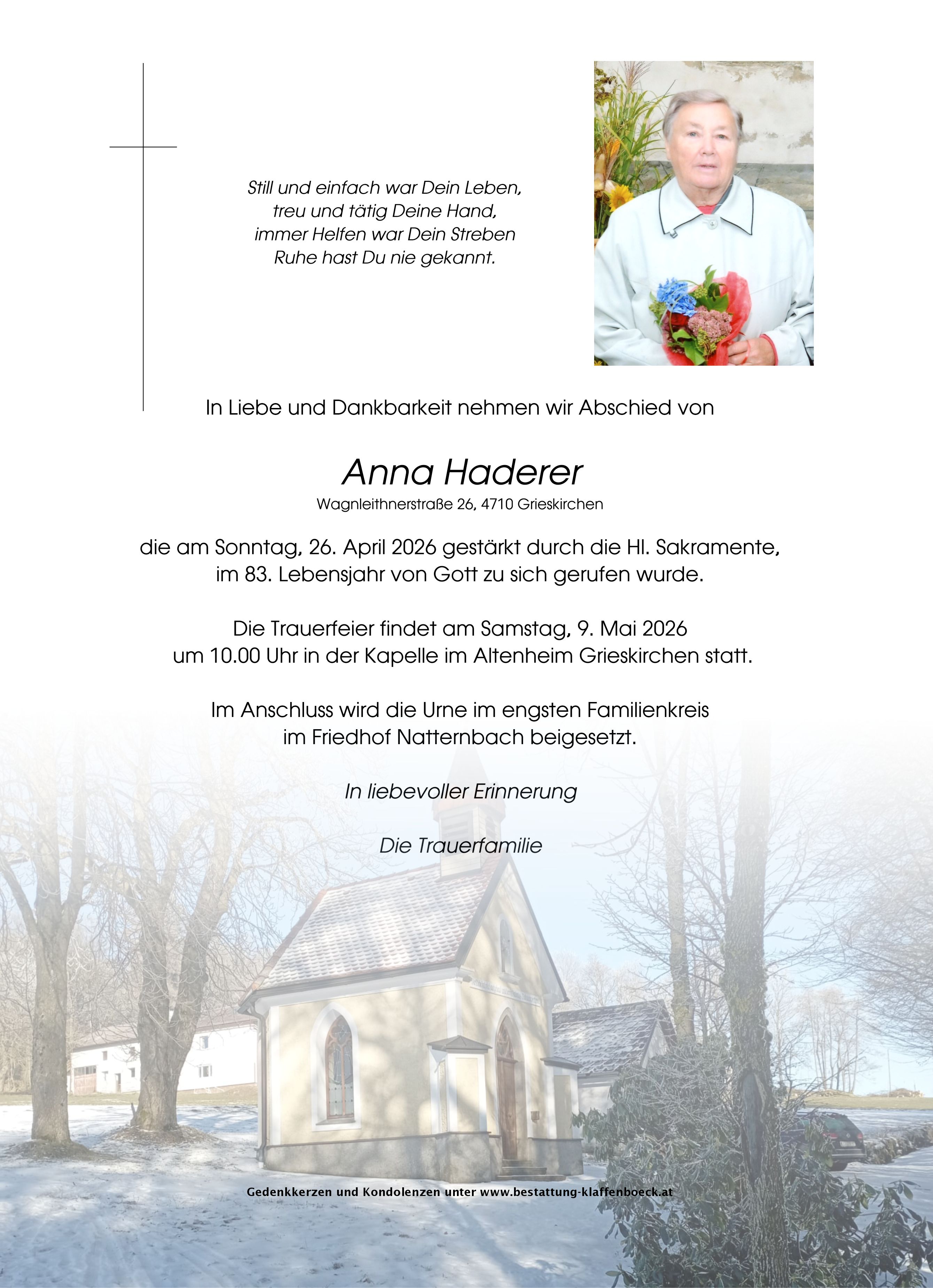 Anna  Haderer