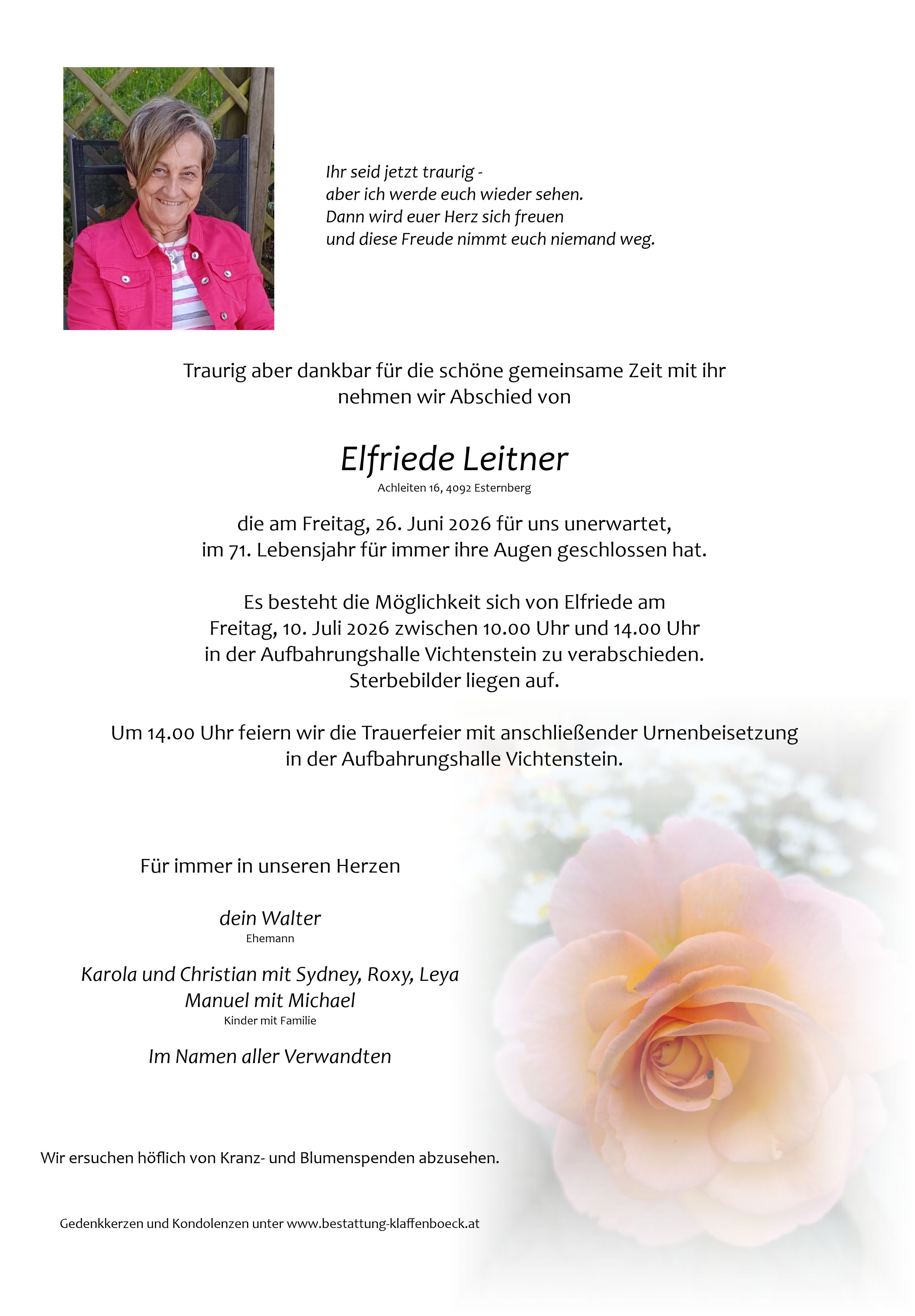 Elfriede  Leitner