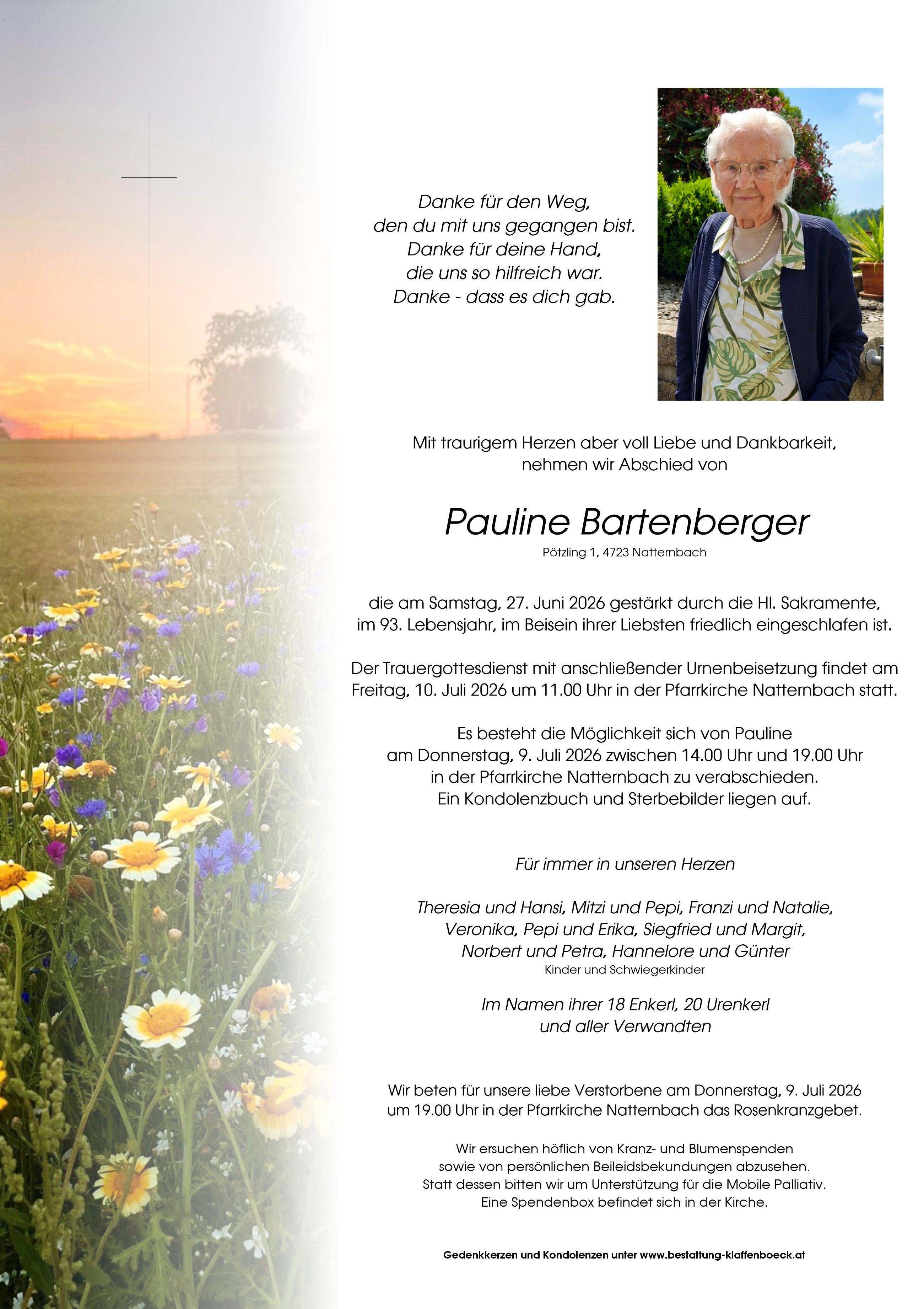 Pauline  Bartenberger